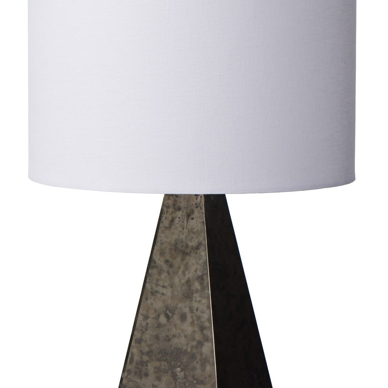 Banner Floor Lamp - Oxidized Brass Steel
