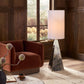 Banner Floor Lamp - Oxidized Brass Steel