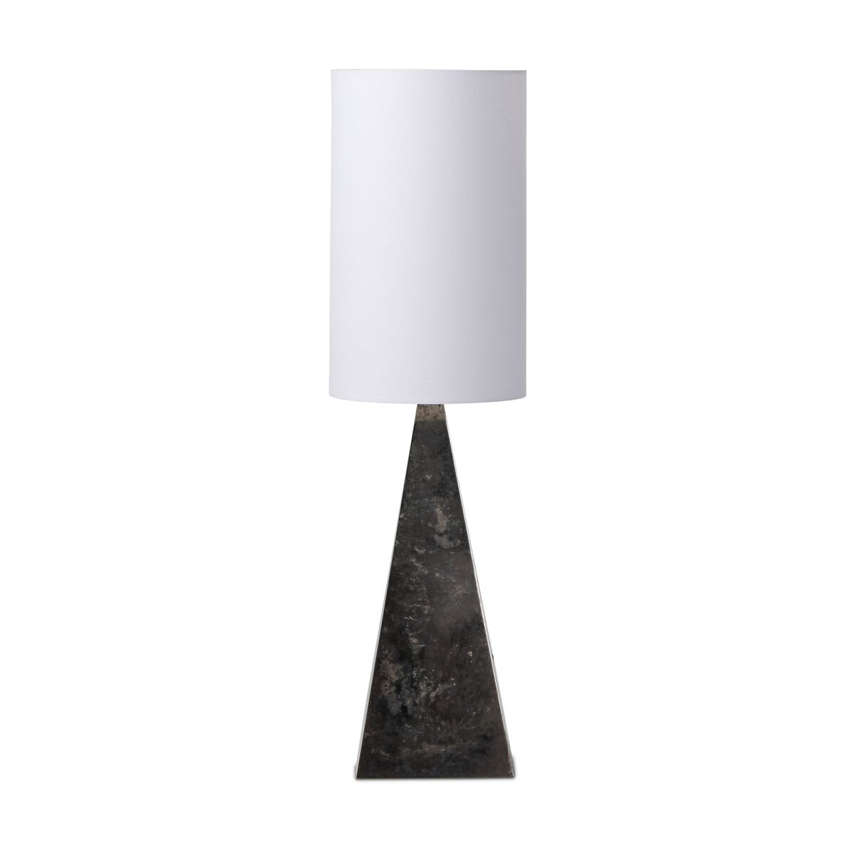 Banner Floor Lamp - Oxidized Brass Steel