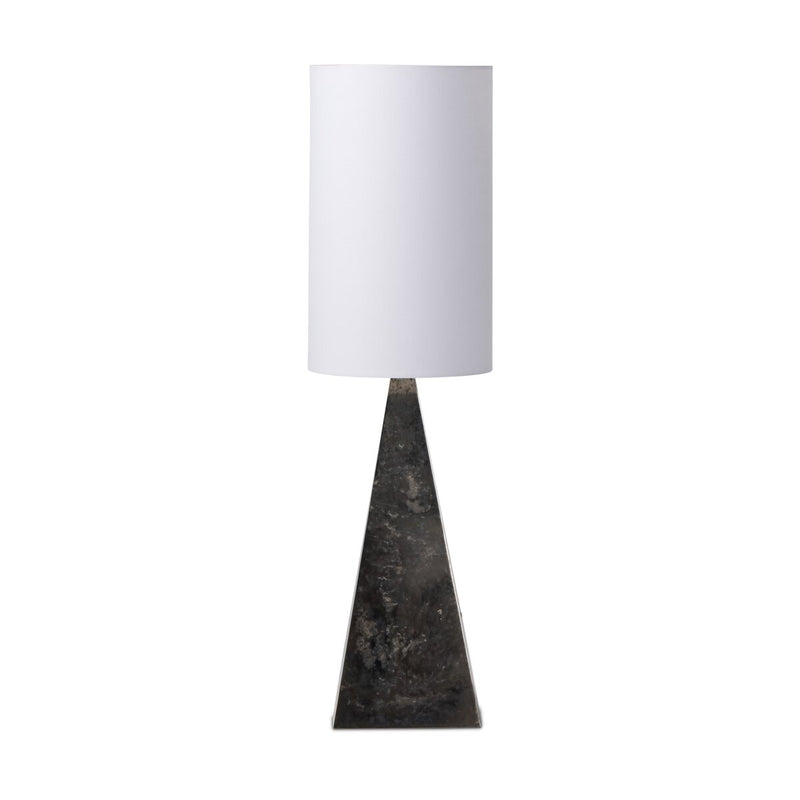 Banner Floor Lamp - Oxidized Brass Steel
