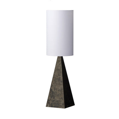 Banner Floor Lamp - Oxidized Brass Steel