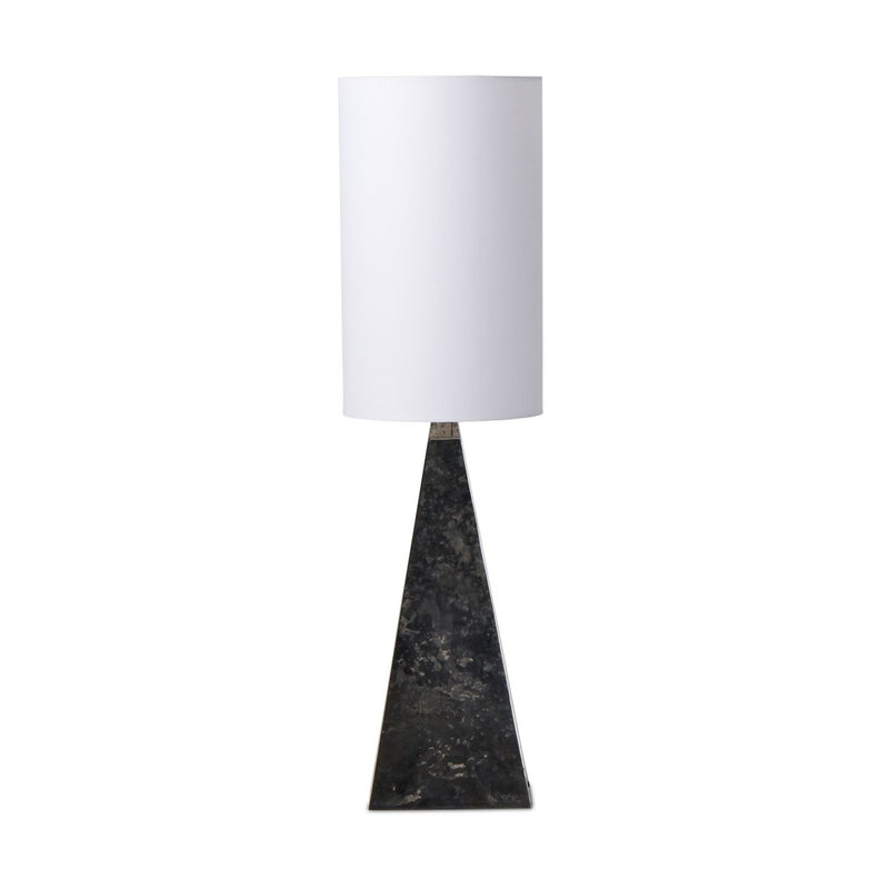 Banner Floor Lamp - Oxidized Brass Steel
