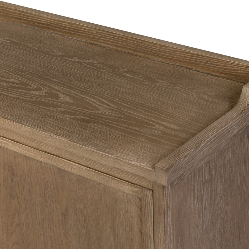 Adley Sideboard - Weathered Washed Oak Veneer