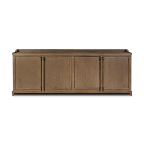Adley Sideboard - Weathered Washed Oak Veneer