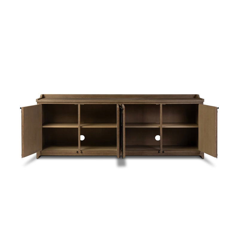 Adley Sideboard - Weathered Washed Oak Veneer