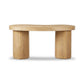 Leeds Desk - Blonde Oak Veneer
