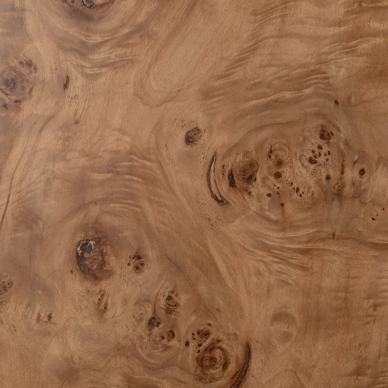 Leeds Desk - Caramel Burl