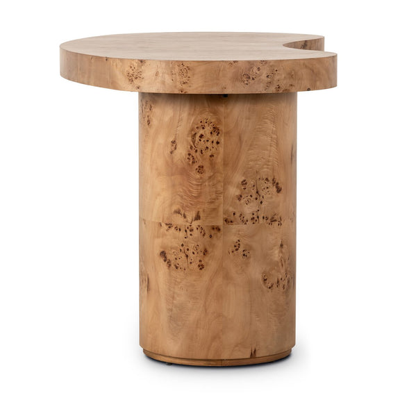 Leeds Desk - Caramel Burl