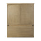Grand Cabinet - Honey Brown Oak Veneer
