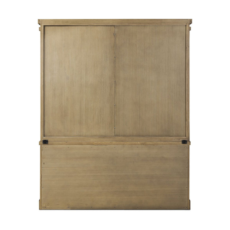 Grand Cabinet - Honey Brown Oak Veneer