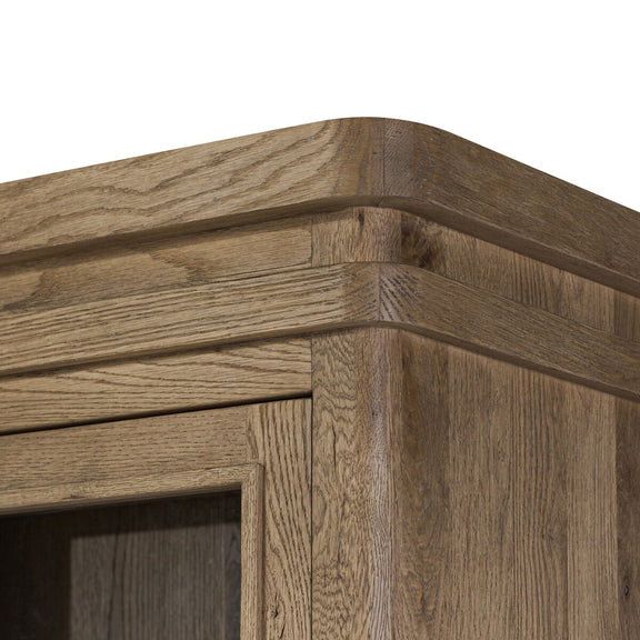Grand Cabinet - Honey Brown Oak Veneer