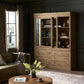 Grand Cabinet - Honey Brown Oak Veneer
