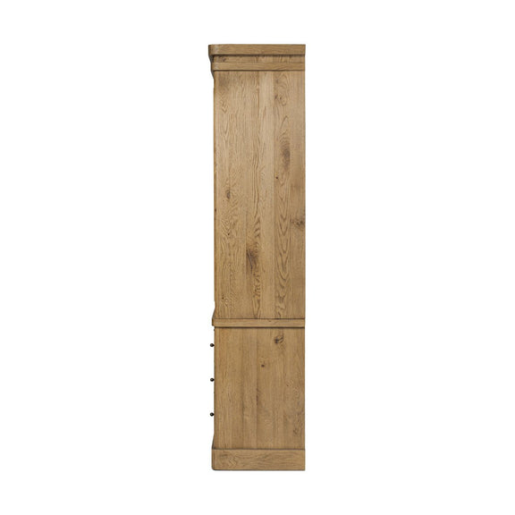 Grand Cabinet - Honey Brown Oak Veneer