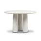 Rye Outdoor Dining Table-48" - Aged White Concrete