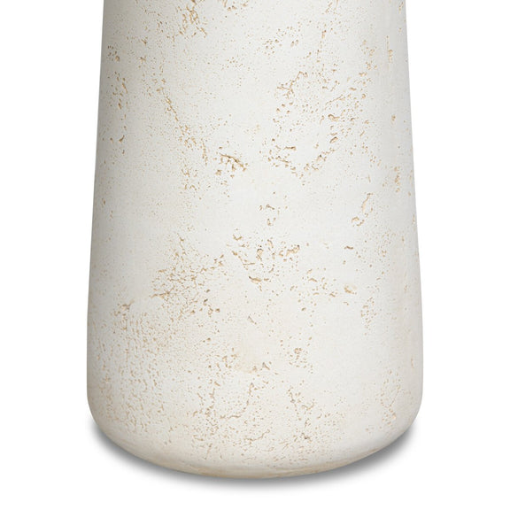 Rye Outdoor Nesting End Tables - Aged White Concrete