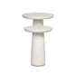 Rye Outdoor Nesting End Tables - Aged White Concrete