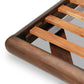 Nigel Bed - Rustic Brown Acacia