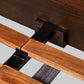 Nigel Bed - Rustic Brown Acacia