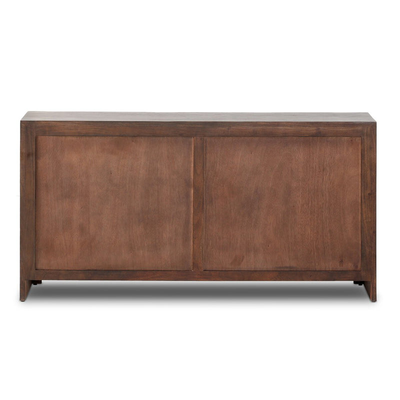 Nigel 6 Drawer Dresser - Rustic Brown Acacia