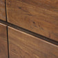 Nigel 6 Drawer Dresser - Rustic Brown Acacia