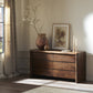 Nigel 6 Drawer Dresser - Rustic Brown Acacia
