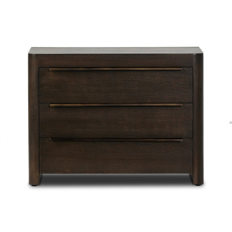 Bruce Nightstand - Espresso Oak
