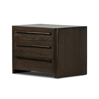 Bruce Nightstand - Espresso Oak