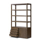 Miko Bookcase - Fawn Oak