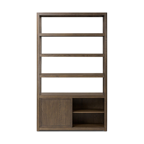 Miko Bookcase - Fawn Oak