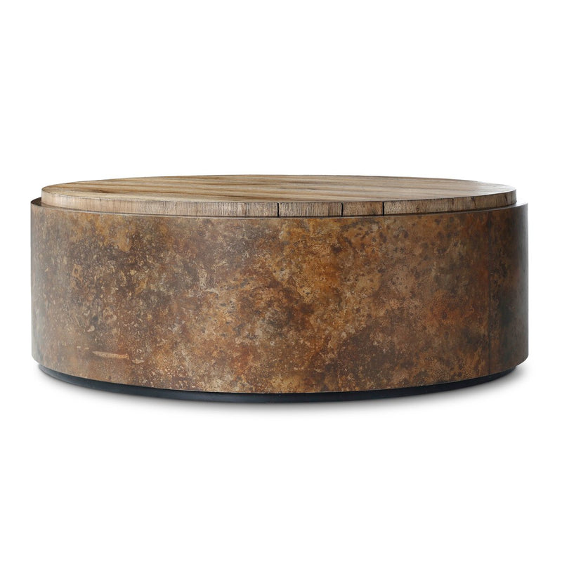 Kipp Coffee Table - Burnt Bleached Oak Resawn