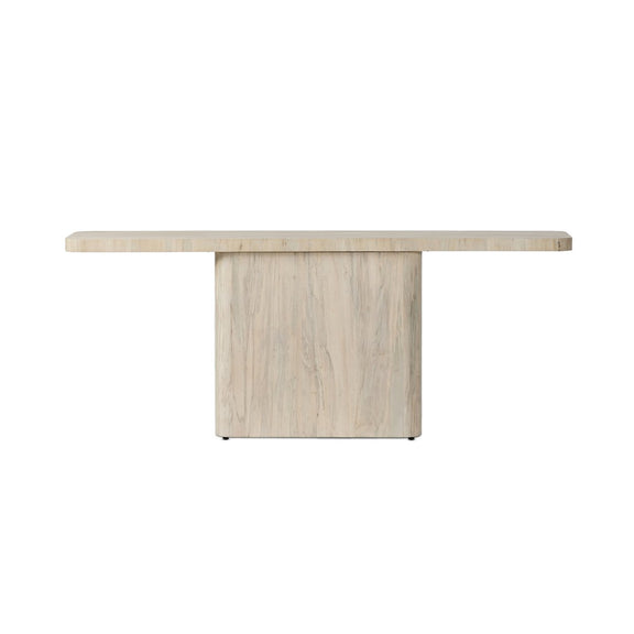 Esmi Console Table - Bleached Spalted Primavera
