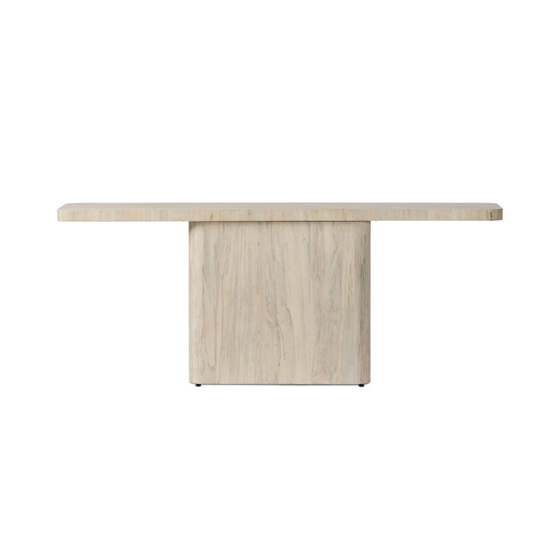 Esmi Console Table - Bleached Spalted Primavera