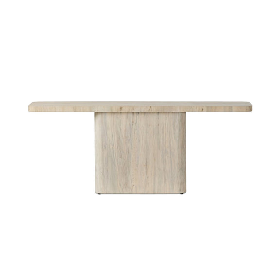 Esmi Console Table - Bleached Spalted Primavera