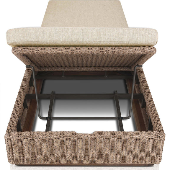 Lorelei Outdoor Chaise - Alessi Buff