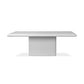 Necchi Dining Table - Plaster Molded Concrete