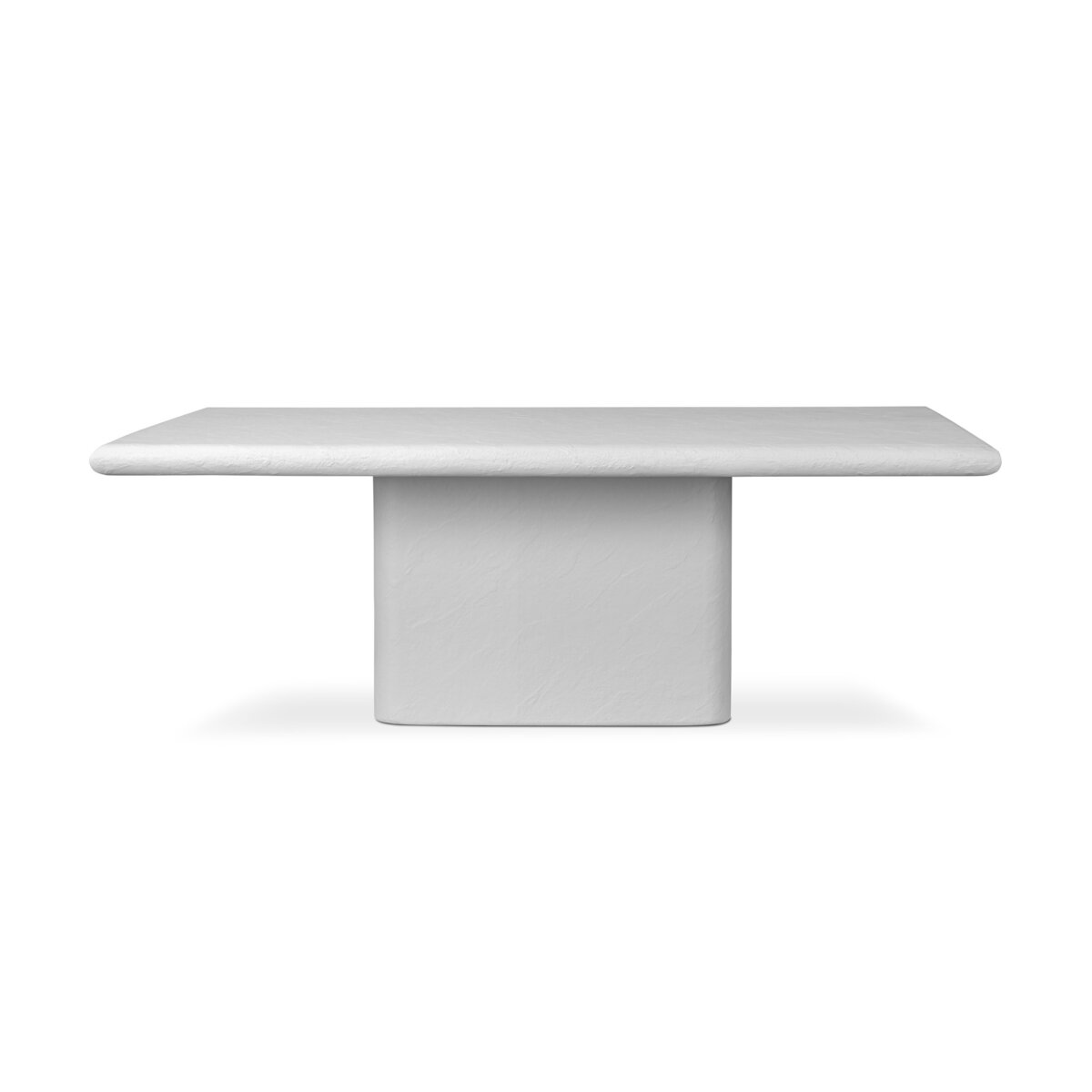 Necchi Dining Table - Plaster Molded Concrete
