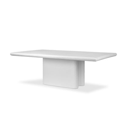 Necchi Dining Table - Plaster Molded Concrete