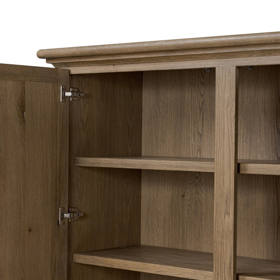 Whitman Cabinet - Worn Oak