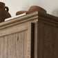 Whitman Cabinet - Worn Oak