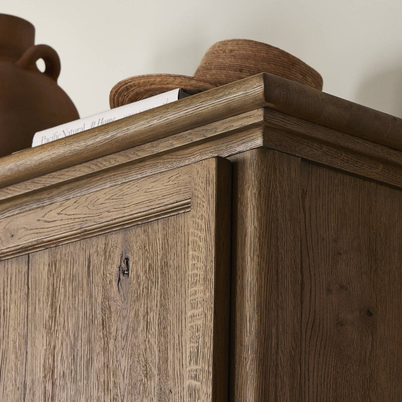 Whitman Cabinet - Worn Oak