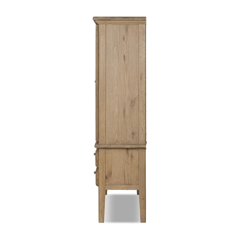 Whitman Cabinet - Worn Oak