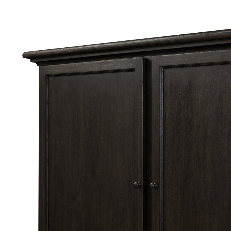 Whitman Cabinet - Smoked Black
