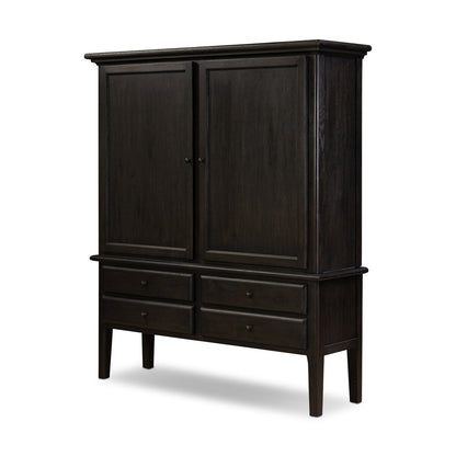 Whitman Cabinet - Smoked Black