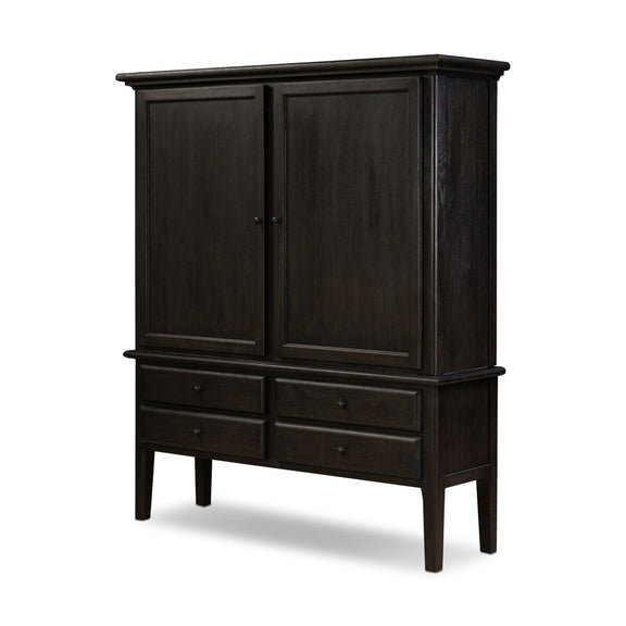 Whitman Cabinet - Smoked Black