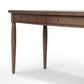 Bowfront Desk - Drifted Oak Veneer