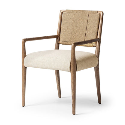 Rothler Dining Armchair - Alcala Wheat
