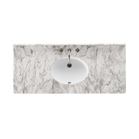 Toulouse Single Wide Vanity - Satin Black Veneer