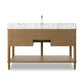 Toulouse Single Wide Vanity - Washed Blonde Oak Veneer