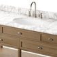Toulouse Single Wide Vanity - Washed Blonde Oak Veneer