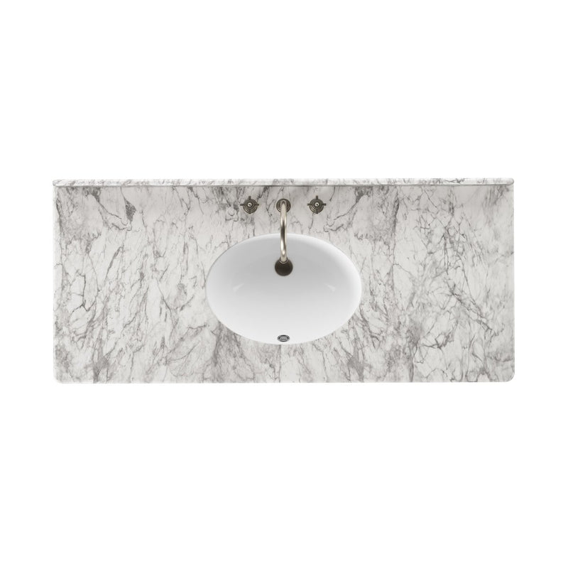 Toulouse Single Wide Vanity - Washed Blonde Oak Veneer